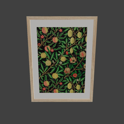 Meyve Deseni (Metinsiz) - William Morris