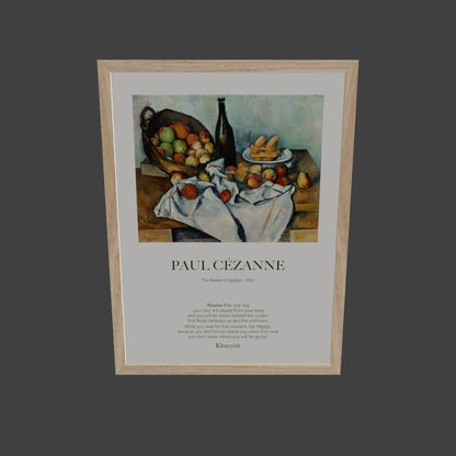 Elma Sepeti ve Hayyam Şiiri - Paul Cézanne