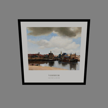 Delft Manzarası - Johannes Vermeer