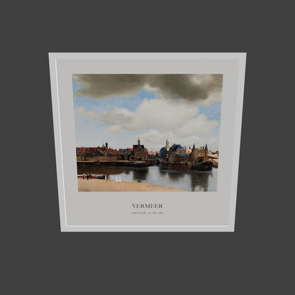 Delft Manzarası - Johannes Vermeer