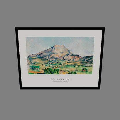 Sainte Victoire Dağı - Paul Cézanne