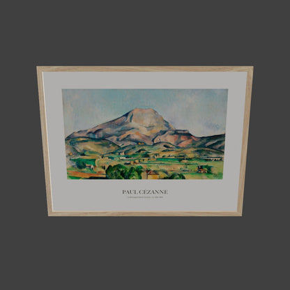 Sainte Victoire Dağı - Paul Cézanne
