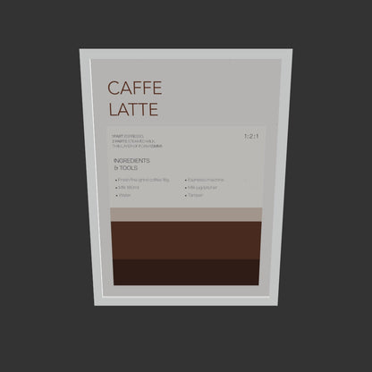 Caffe Latte - ARTKÖY STUDIO