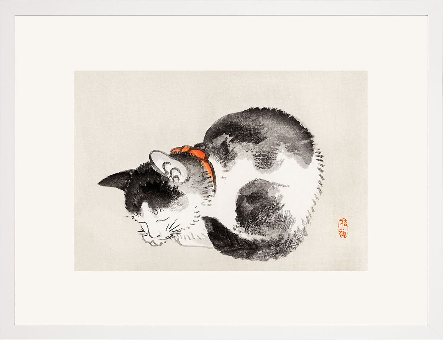 Uyuyan Kedi - Kono Bairei