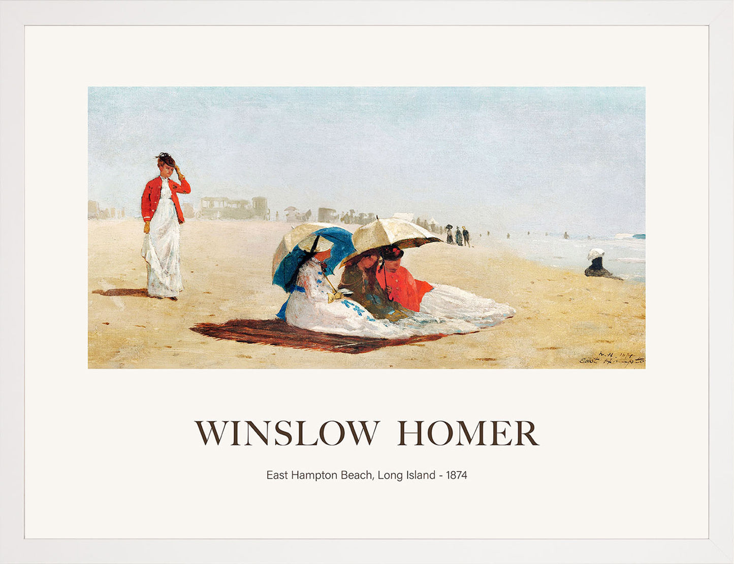 Doğu Hampton Sahili - Winslow Homer