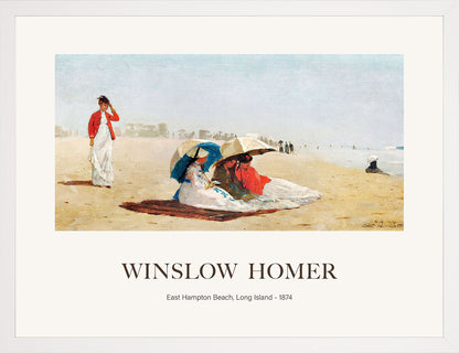 Doğu Hampton Sahili - Winslow Homer