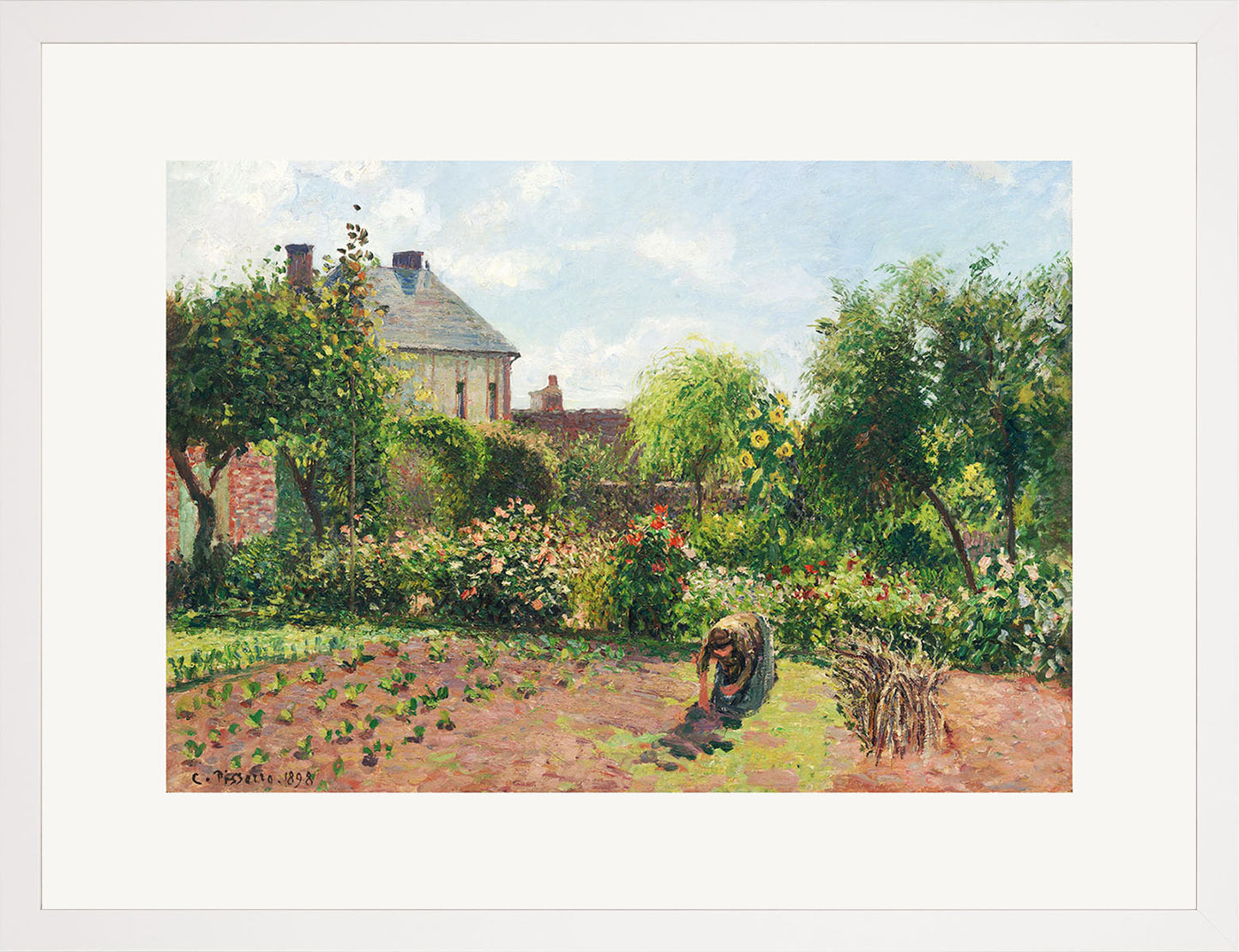 Sanatçının Bahçesi - Camille Pissarro