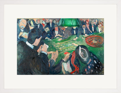 Monte Carlo'daki Rulet Masasında - Edvard Munch