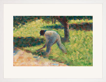 Çapalı Köylü - Georges Seurat
