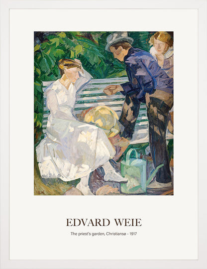 Rahibin Bahçesinde - Edvard Weie