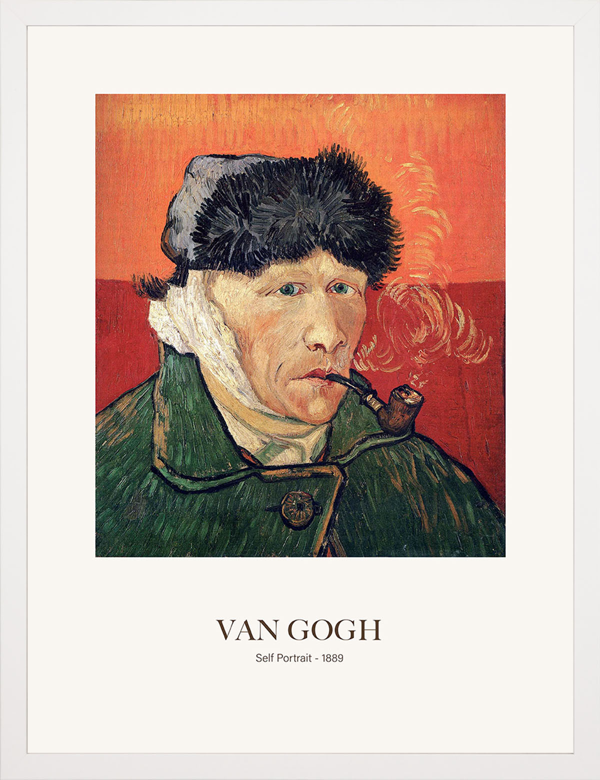 Otoportre 1889 - Vincent van Gogh