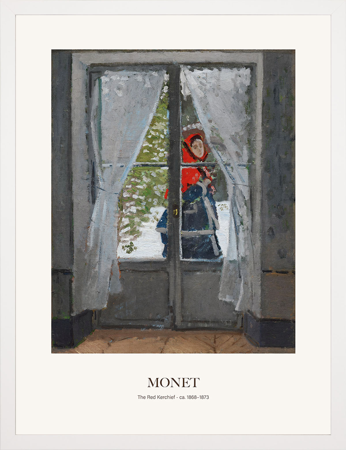 Kırmızı Fular - Claude Monet