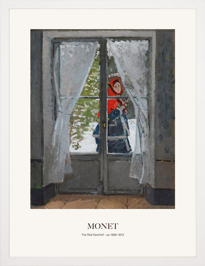 Kırmızı Fular - Claude Monet