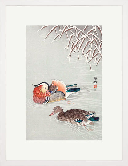 Mandarin Ördekleri - Ohara Koson