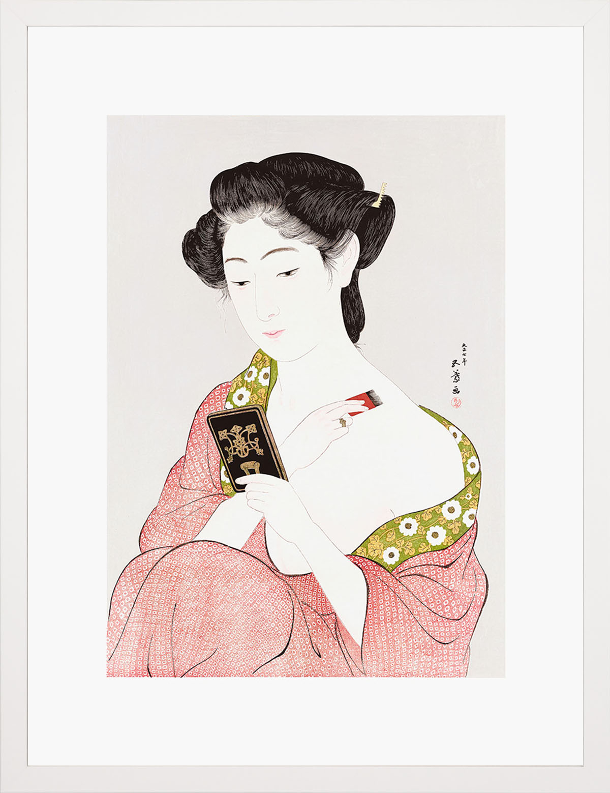 Makyaj Yapan Japon Kadın - Goyo Hashiguchi
