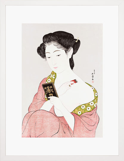 Makyaj Yapan Japon Kadın - Goyo Hashiguchi