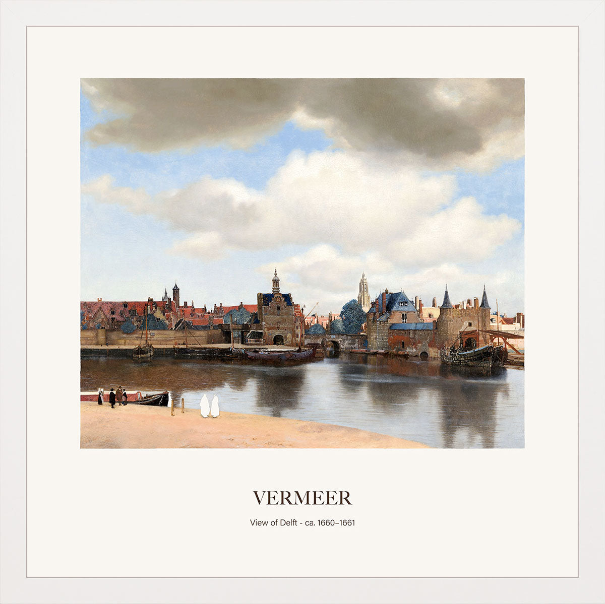Delft Manzarası - Johannes Vermeer