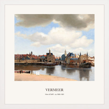 Delft Manzarası - Johannes Vermeer