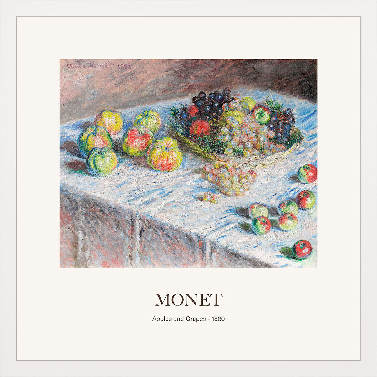 Elmalar ve Üzümler - Claude Monet