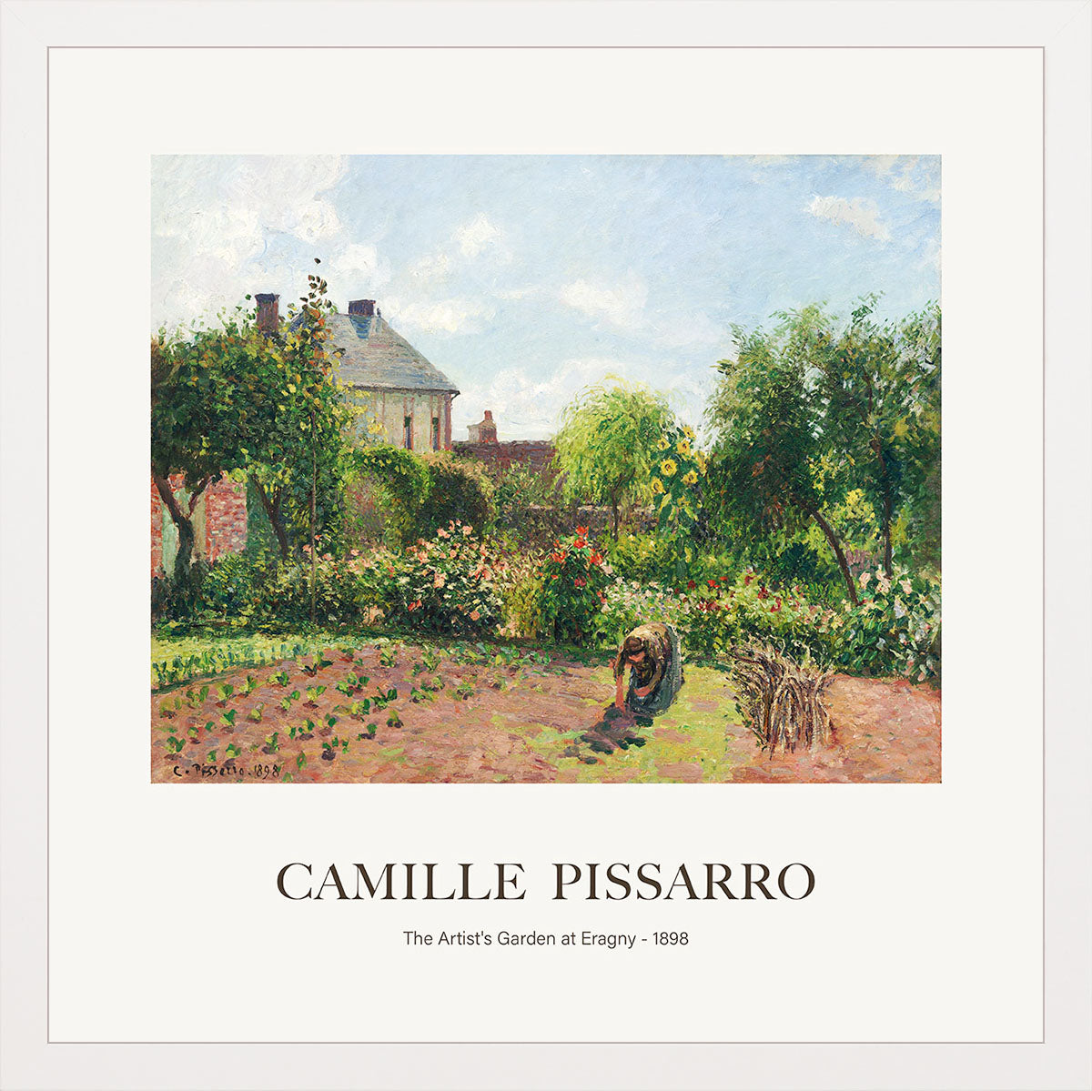 Sanatçının Bahçesi - Camille Pissarro