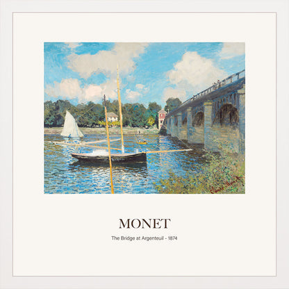 Argenteuil’de Köprü - Claude Monet