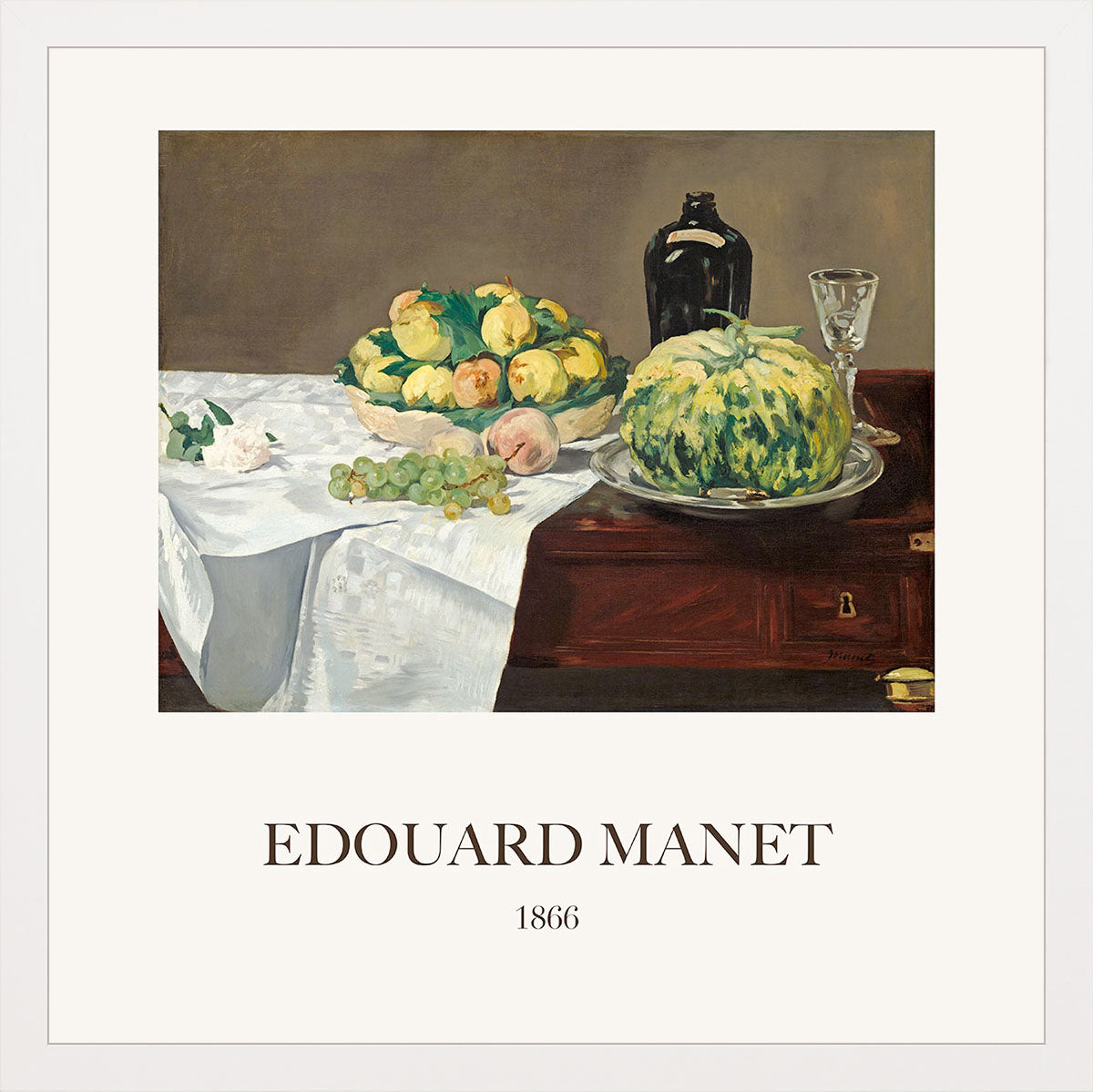 Kavun ve Şeftali - Edouard Manet