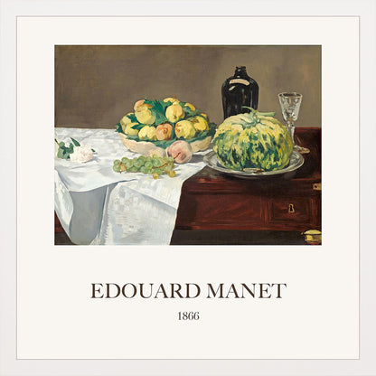Kavun ve Şeftali - Edouard Manet