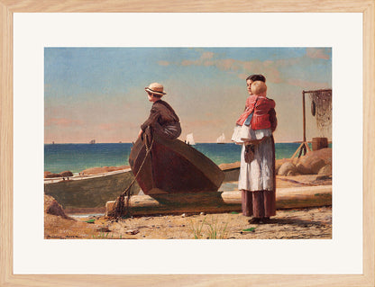 Babamı Beklerken - Winslow Homer