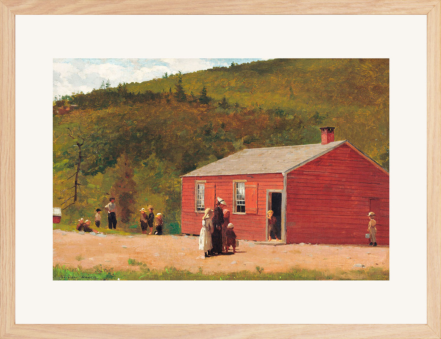 Okul Zamanı - Winslow Homer