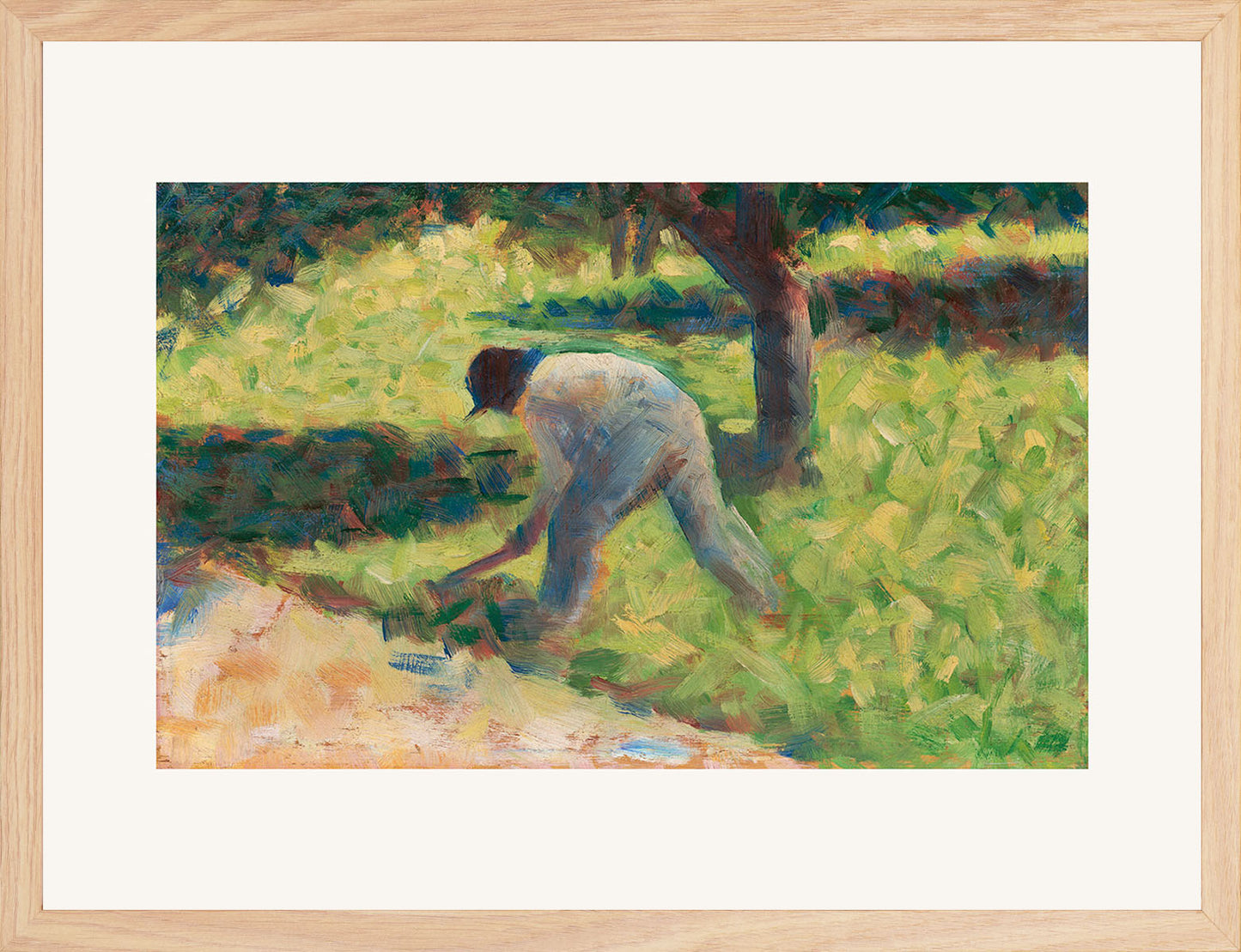 Çapalı Köylü - Georges Seurat