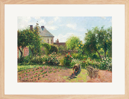 Sanatçının Bahçesi - Camille Pissarro