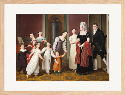 Nathanson Ailesi - Christoffer Wilhelm Eckersberg