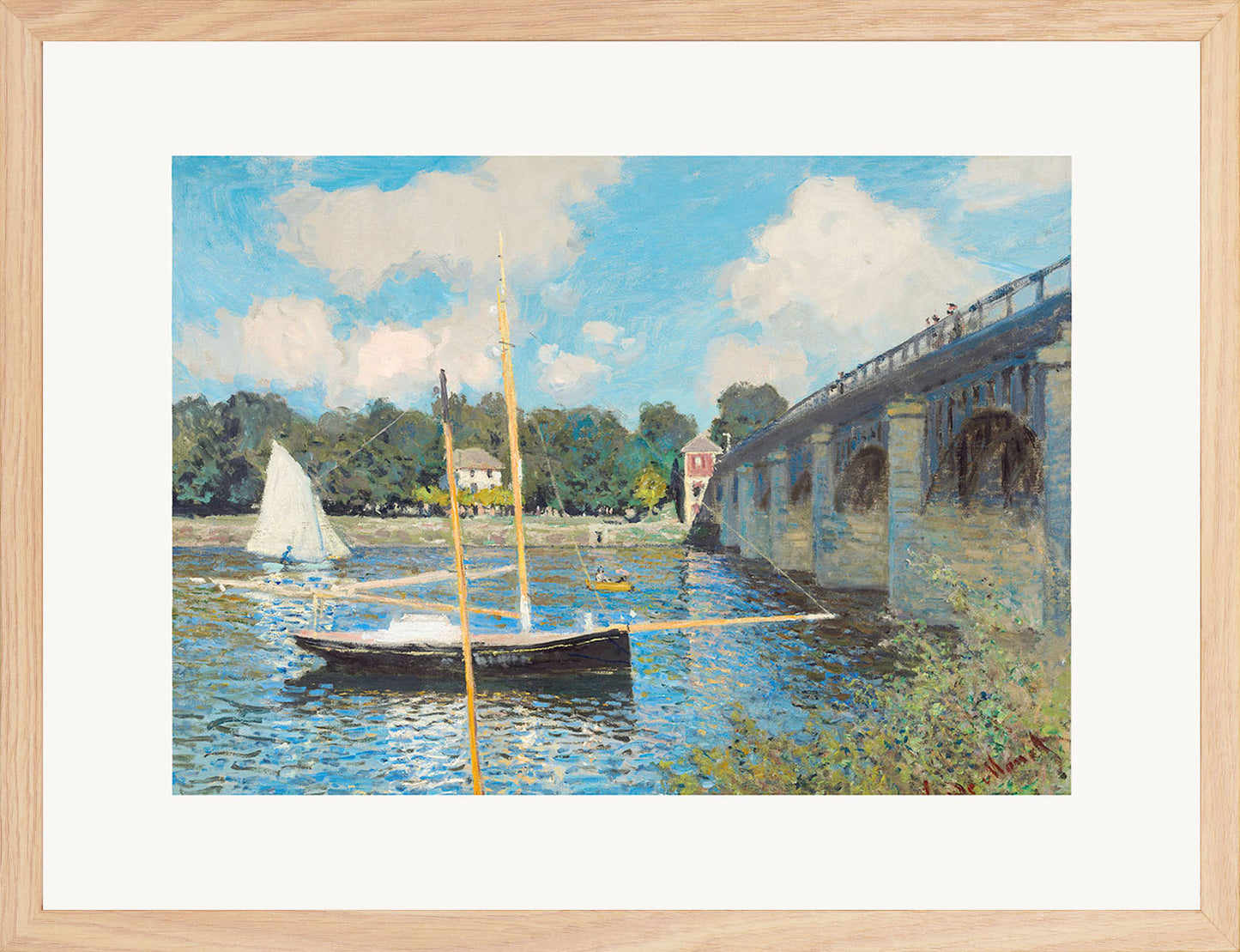 Argenteuil’de Köprü - Claude Monet