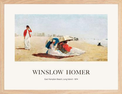 Doğu Hampton Sahili - Winslow Homer