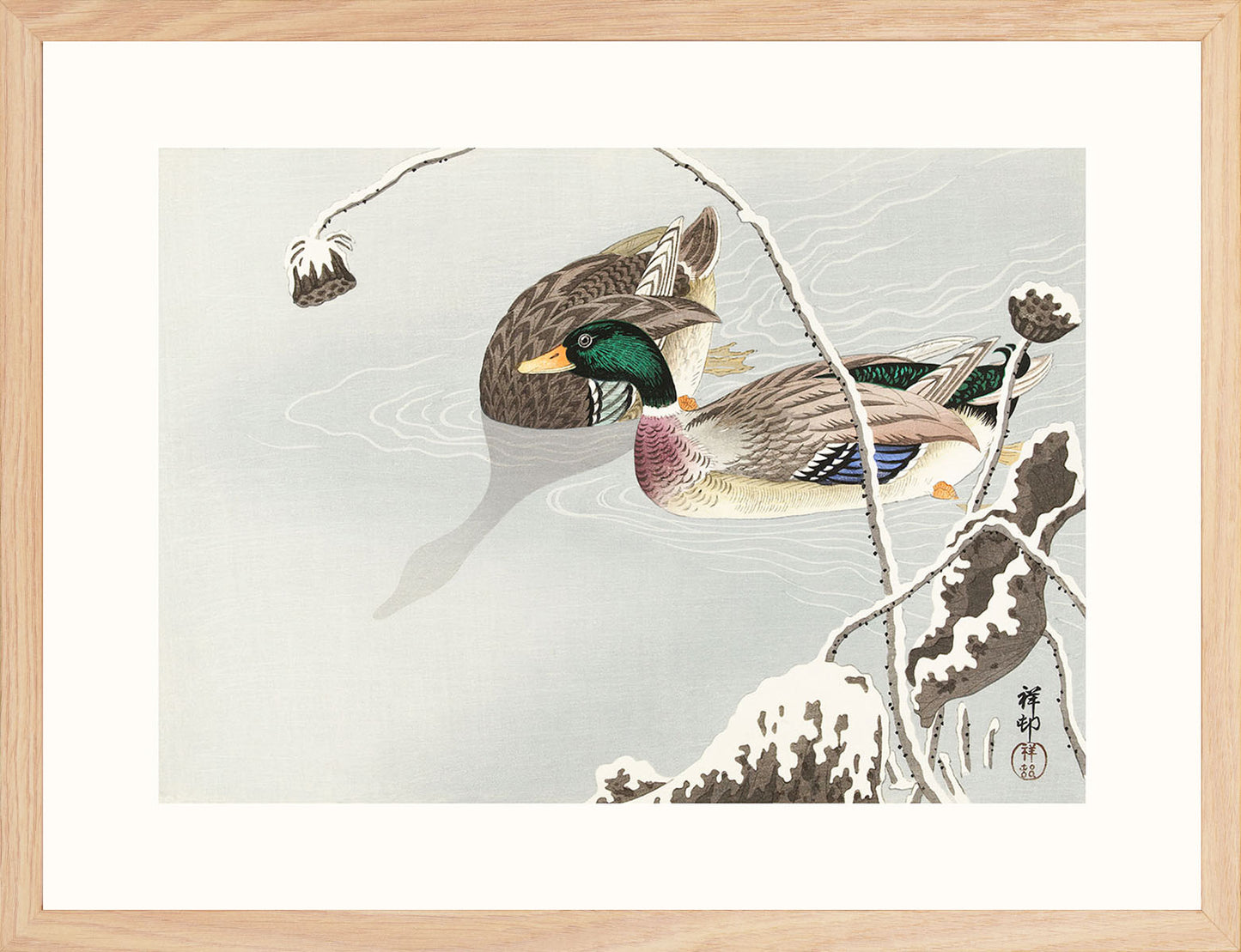 Yeşilbaşlar - Ohara Koson