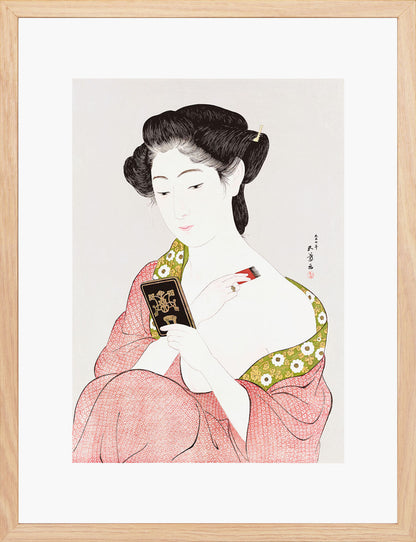 Makyaj Yapan Japon Kadın - Goyo Hashiguchi