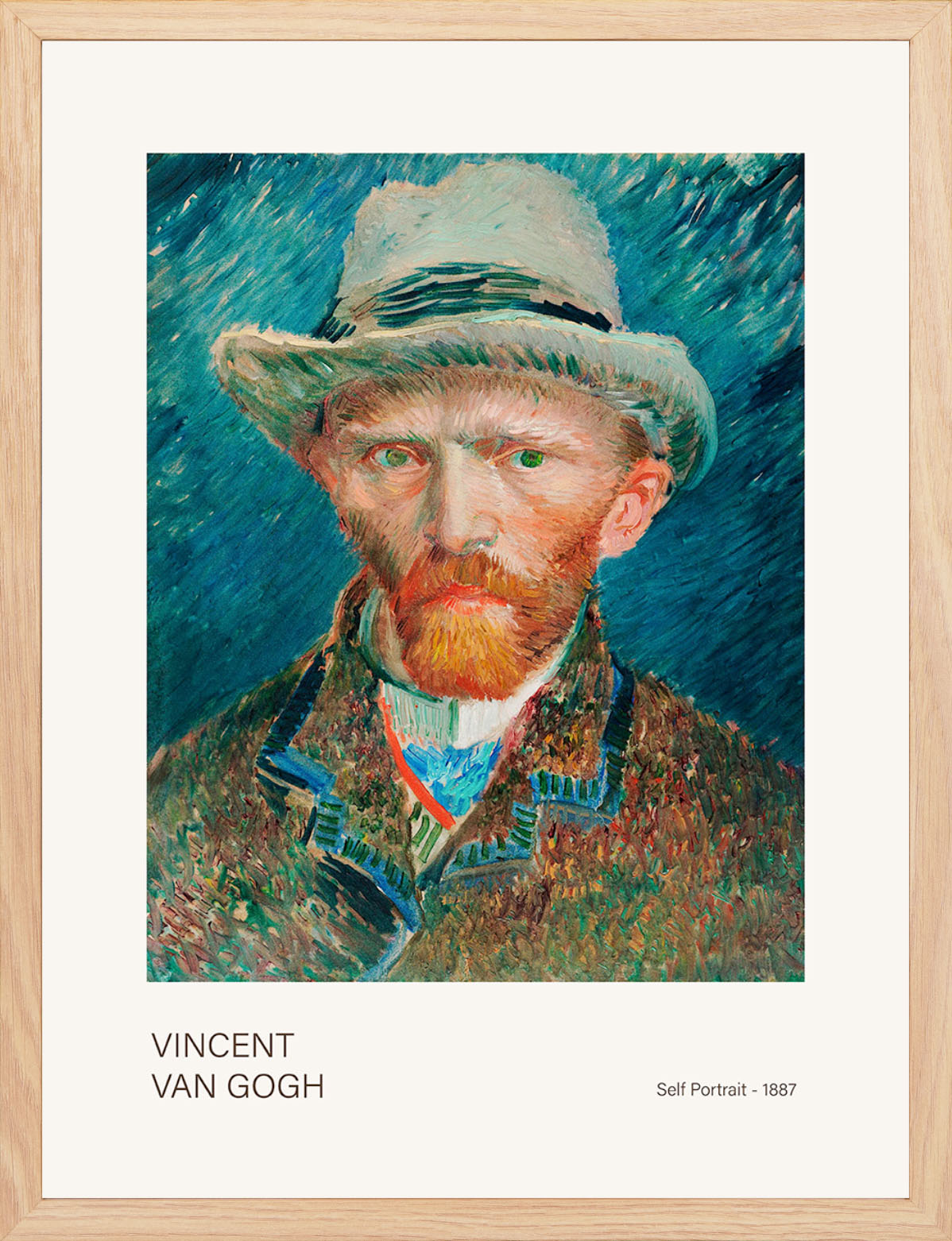 Otoportre 1887 - Vincent van Gogh