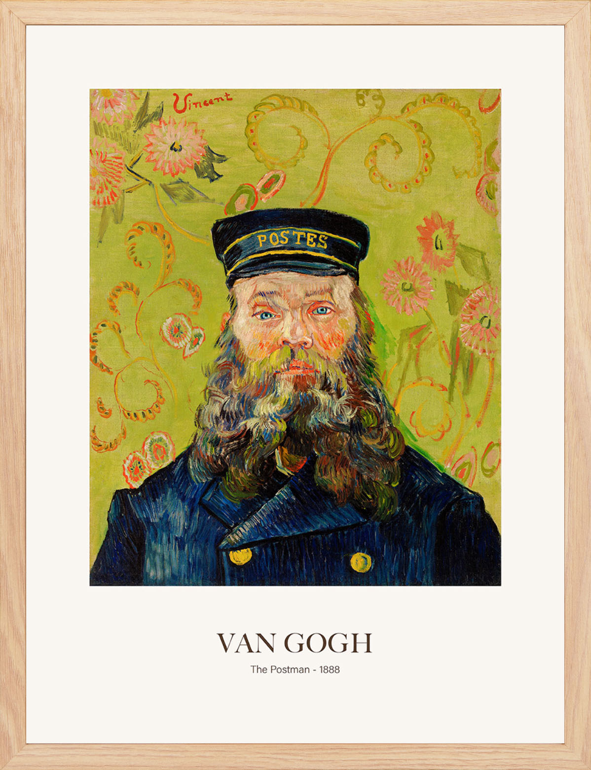 Postacı 1888 - Vincent van Gogh