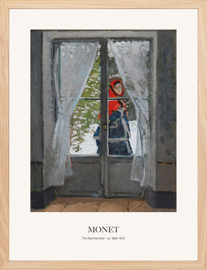 Kırmızı Fular - Claude Monet