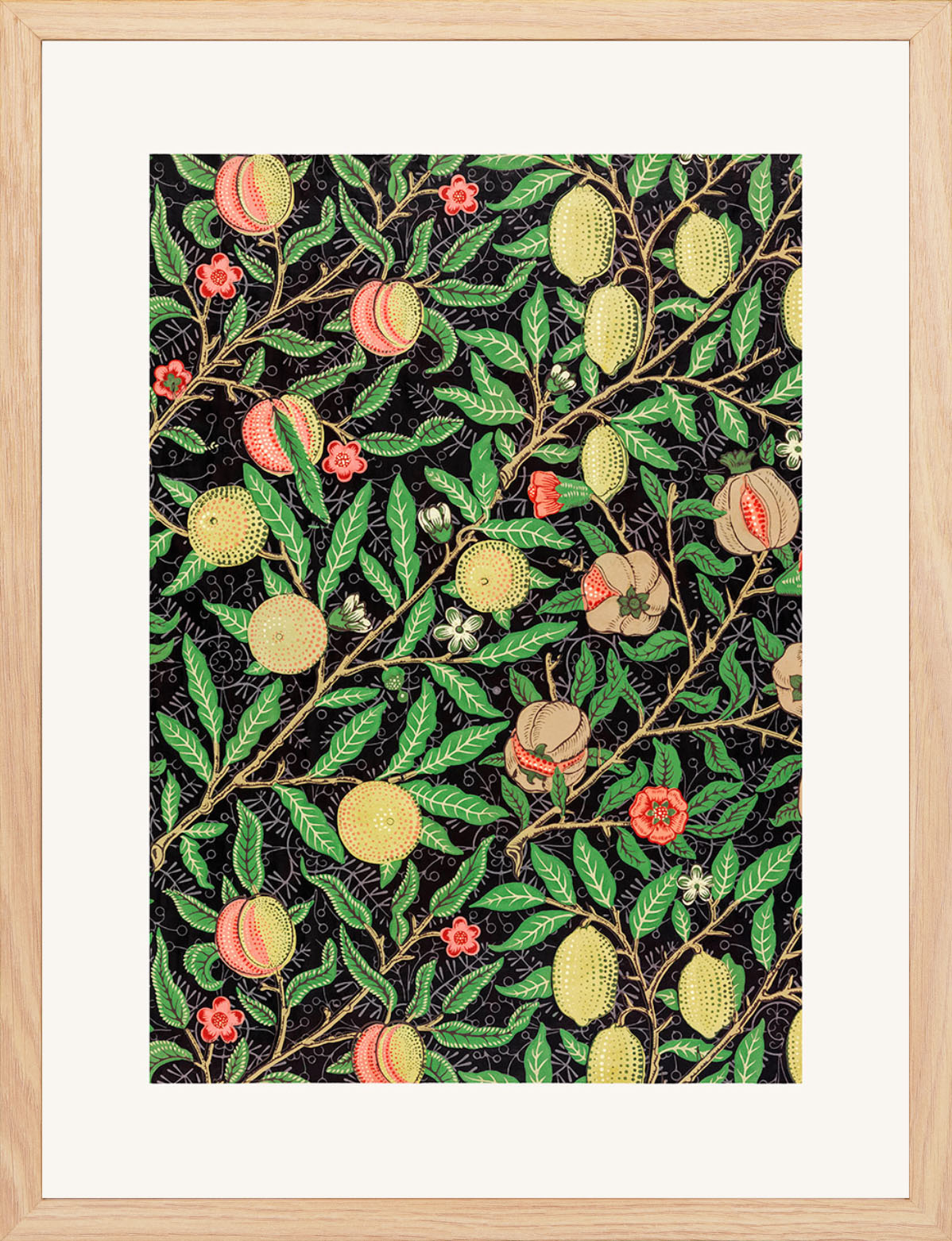 Meyve Deseni (Metinsiz) - William Morris