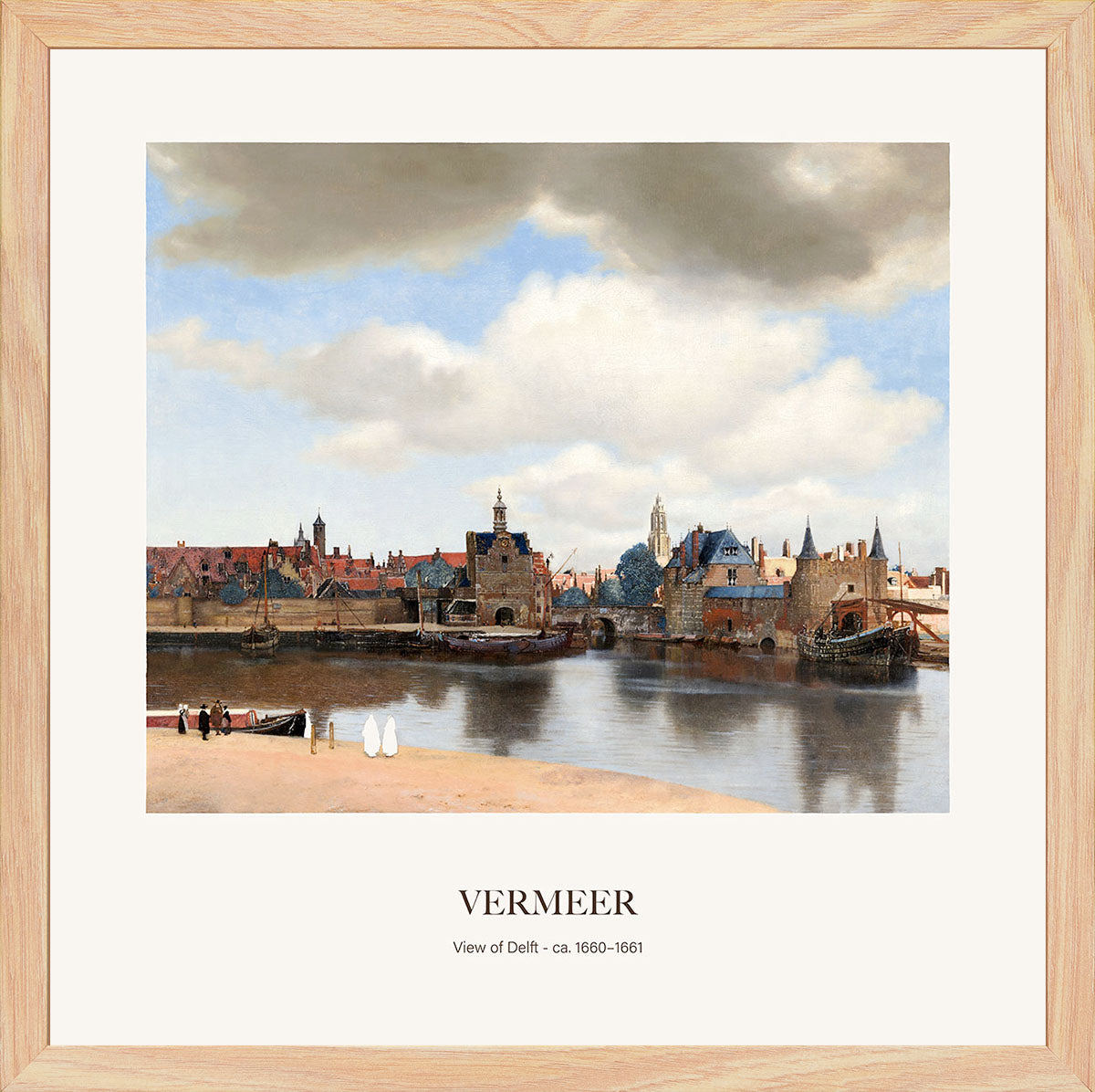 Delft Manzarası - Johannes Vermeer