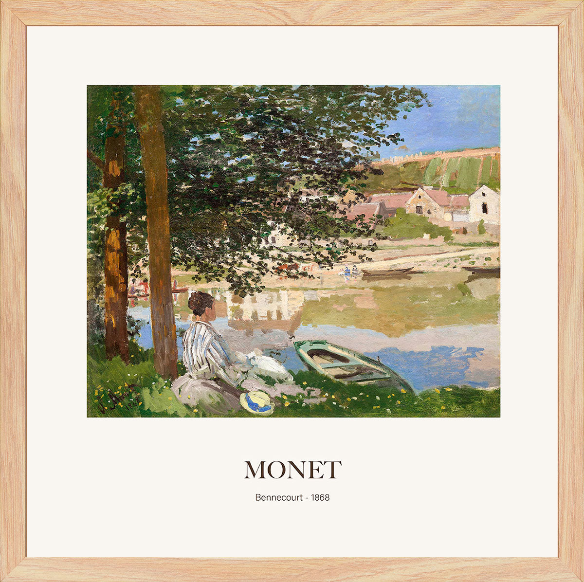 Bennecourt - Claude Monet