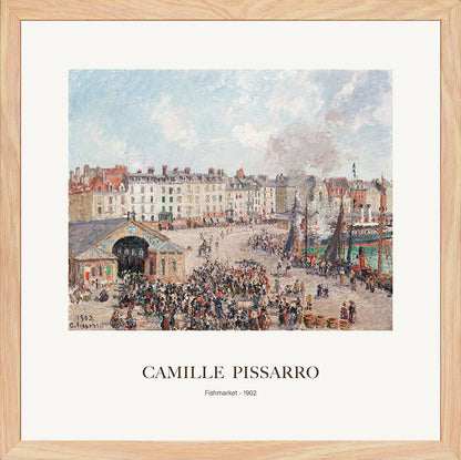 Balık Pazarı - Camille Pissarro