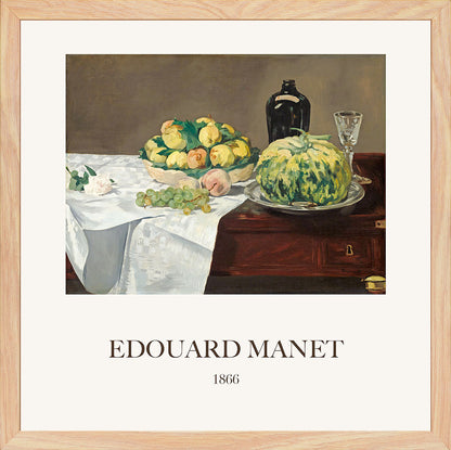 Kavun ve Şeftali - Edouard Manet