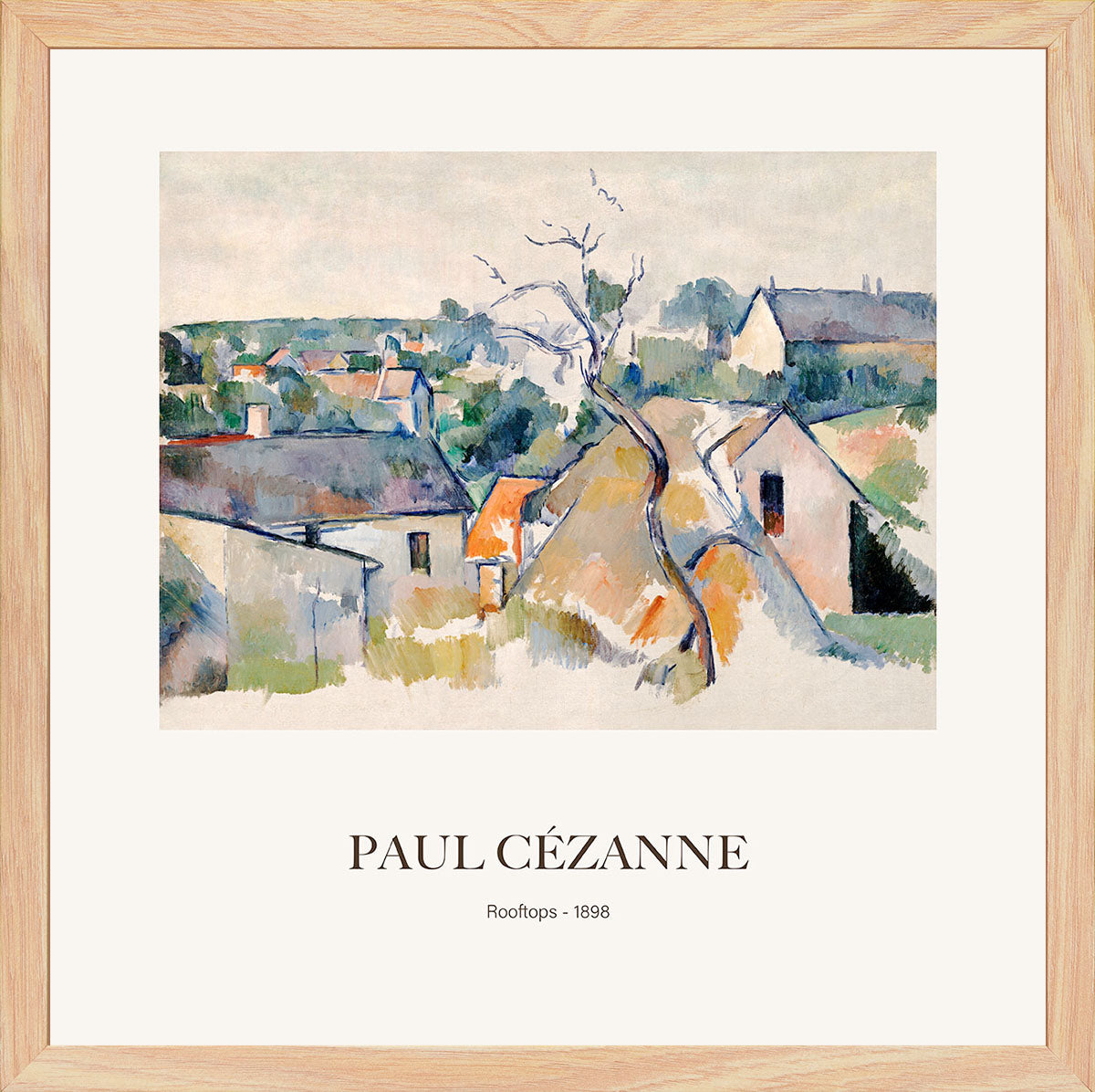 Çatılar - Paul Cézanne