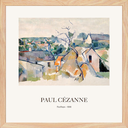 Çatılar - Paul Cézanne