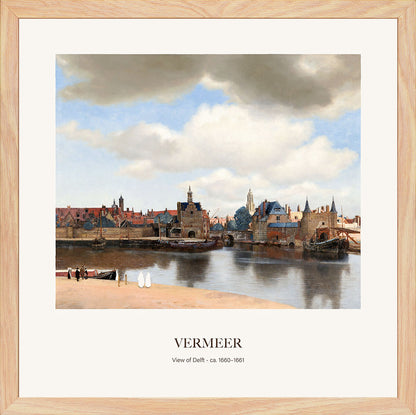 Delft Manzarası - Johannes Vermeer