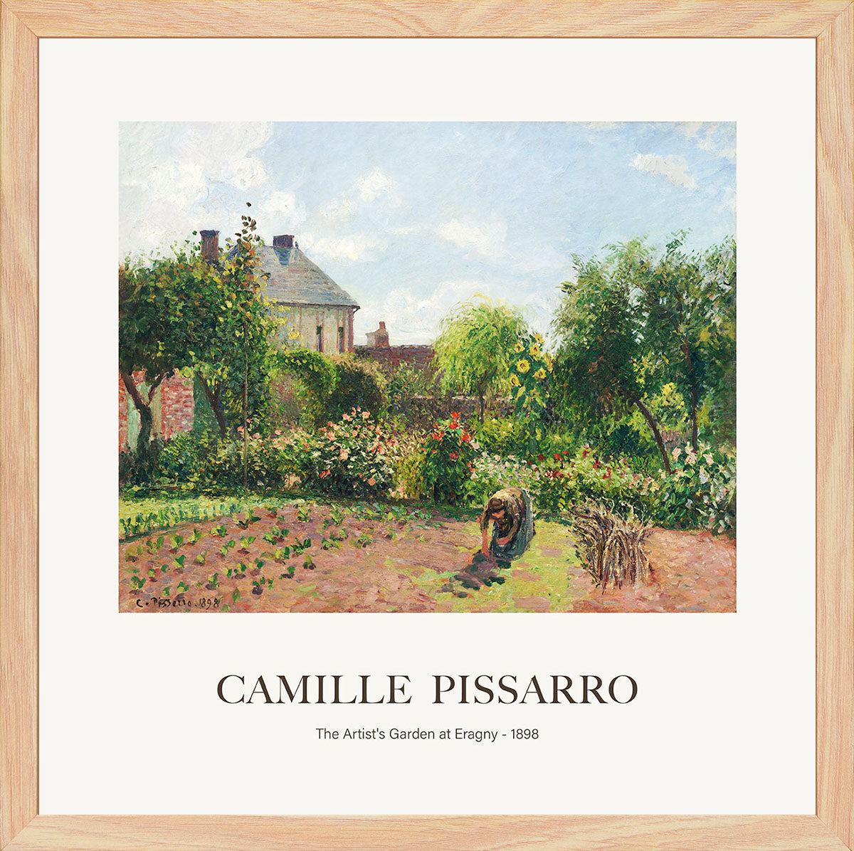 Sanatçının Bahçesi - Camille Pissarro