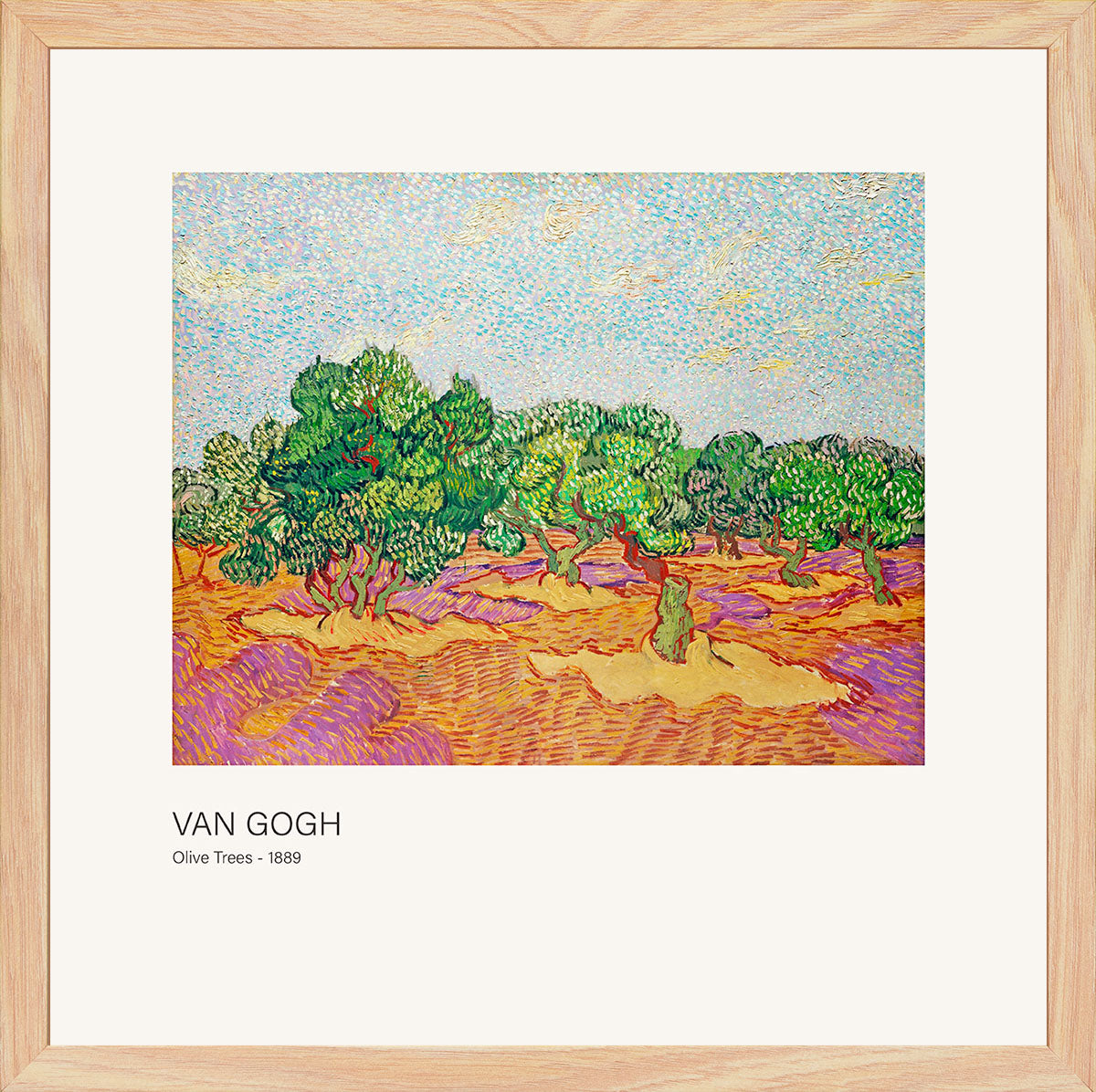 Zeytin Ağaçları - Vincent van Gogh
