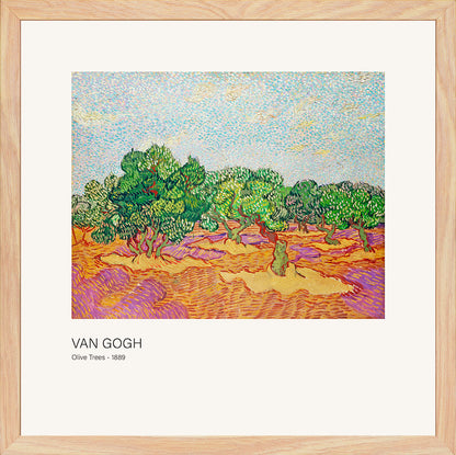 Zeytin Ağaçları - Vincent van Gogh